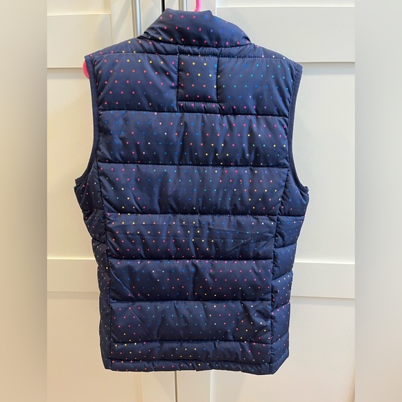 Girls navy puffer vest by Gap, Size XL - Picture 5 of 9